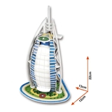 3D Пазл CubicFun Готель Бурж ель Араб, 17 елементів (S3007h) - Pampik - 3