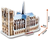 3D Пазл CubicFun Собор Паризької Богоматері, 39 елементів (S3012h) - Pampik - 3