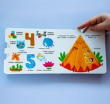 Книга з рухомими елементами. Лічба від 0 до 9. Лічи, дивись, крути та вчись (F00019036) - Pampik - 6