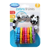 Игрушка-прорезыватель Playgro Цепочка Зебра (15409) - Pampik - 3