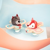 Брязкальце на присосці Lilliputiens Пілот Лисичка Аліса (83523) - Pampik - 4