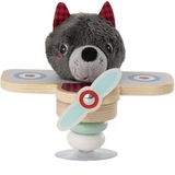 Погремушка на присоске Lilliputiens Пилот Волк Луи (83522) - Pampik