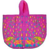 Дощовик-пончо Yes Яскраві парасольки, зі світловідбиваючим кантом (706944) - Pampik