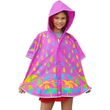 Дощовик-пончо Yes Яскраві парасольки, зі світловідбиваючим кантом (706944) - Pampik - 3
