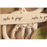 Прорізувач з кільцями Vulli Жирафа Софі So Pure, м'який, 14 см, білий з коричневим (200318) - Pampik - 3