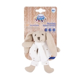 Мягкая игрушка-погремушка Canpol Babies Кролик, бежевый (80/201_pin) - Pampik - 2