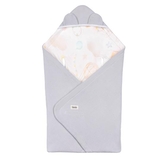 Одеяло для люльки Lionelo Travel Swaddle Blanket Grey Ballon (LO-TRAVEL SWADDLE BLANKET GREY BALLOON) - Pampik