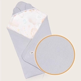 Одеяло для люльки Lionelo Travel Swaddle Blanket Grey Ballon (LO-TRAVEL SWADDLE BLANKET GREY BALLOON) - Pampik - 3