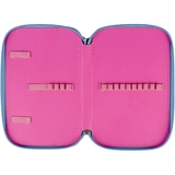 Пенал Yes Kitten HP-01 двойной, твердый, голубой с розовым (533613) - Pampik - 4