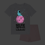 Светящаяся пижама Garnamama Neon PG Summer 134 Белый Розовый (698077.9877311) - Pampik - 3