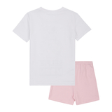 Светящаяся пижама Garnamama Neon PG Summer 134 Белый Розовый (698077.9877311) - Pampik - 2