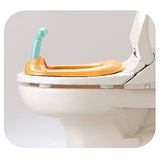 Накладка на унітаз Combi 20543 з махровим чохлом, помаранчевий (5625) - Pampik - 8