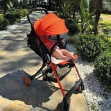 Прогулянкова коляска Combi F2 Plus 116625, ультралегка, помаранчевий (21129) - Pampik - 11