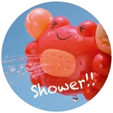 Игрушка для купания Combi 11207 Краб, красный (6245) - Pampik - 4