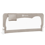 Захисний бар'єр для ліжка Lionelo Hanna Beige melange - Pampik - 2