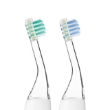 Дитяча електрична зубна щітка Combi 115738, 2 насадки, білий (20253) - Pampik - 4