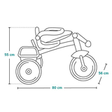Велосипед Lionelo Kori Green Emerald, зелений - Pampik - 16
