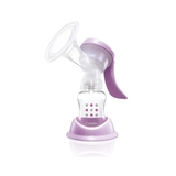 Молоковідсмоктувач 2 в 1 Combi 81295_2PN, електричний та механічний, білий з фіолетовим (30608) - Pampik - 3