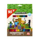 Олівці кольорові Yes Minecraft, 24 кольори (290770) - Pampik