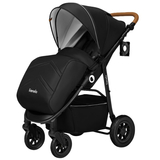 Прогулянкова коляска Lionelo Natt Black Onyx - Pampik