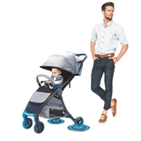 Прогулочная коляска Combi Aura Star 117739, серый (34473) - Pampik - 2