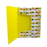 Папка Yes Fancy, А4, на резинке, желтый (491777) - Pampik - 3