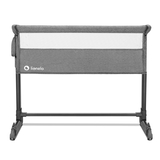 Ліжко приставне Lionelo Theo Grey Stone Natural, сірий - Pampik - 4