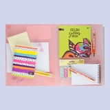 Папка-органайзер Yes Vivere, А4, на гумці, помаранчевий (491746) - Pampik - 2