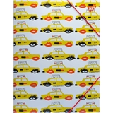 Папка Yes Fancy, А4, на резинке, желтый (491777) - Pampik