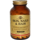 Комплекс вітамінів та мінералів Solgar Skin, Nails & Hair, 120 таблеток - Pampik