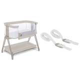 Ліжечко приставне Lionelo Luna Beige Sand, бежевий - Pampik - 14