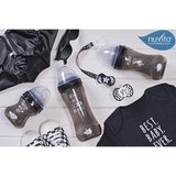 Пляшечка для годування Nuvita Mimic Cool, антиколікова, 250 мл, чорний (NV6032BLACK) - Pampik - 12