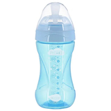 Пляшечка для годування Nuvita Mimic Cool, антиколікова, 250 мл, блакитний (NV6032SKY) - Pampik