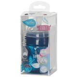 Пляшечка для годування Nuvita Mimic Cool, антиколікова, 150 мл, синій (NV6012NIGHTBLUE) - Pampik - 2