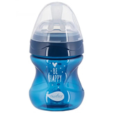 Пляшечка для годування Nuvita Mimic Cool, антиколікова, 150 мл, синій (NV6012NIGHTBLUE) - Pampik
