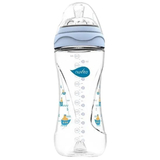 Бутылочка для кормления Nuvita Mimic, 330 мл, голубой (NV6050Blue) - Pampik