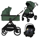 Универсальна коляска 3 в 1 Lionelo Layla Green Forest (LO-LAYLA 3IN1 GREEN FOREST) - Pampik