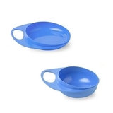 Набор тарелок Nuvita Easy Eating, синий, 2 шт. (NV8461Blue) - Pampik