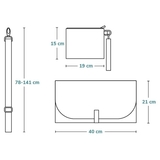 Сумка для мамы Lionelo Ida Golden Moments (LO-IDA GOLDEN MOMENTS) - Pampik - 15