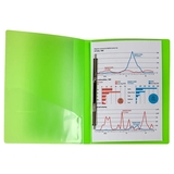 Папка-швидкозшивач Axent А4, зелений (1304-26-A) - Pampik - 2