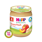 Органическое фруктовое пюре HiPP Персики с бананами 125 г - Pampik