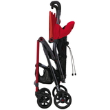 Прогулочная ультралегкая коляска Combi F2 Plus, красный (116247) - Pampik - 6