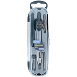 Готовальня Kite, 5 предметов, серый (K18-384-03) - Pampik