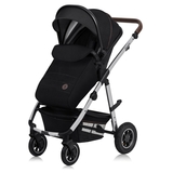 Универсальна коляска 3 в 1 Lionelo Amber Black Silver (AMBER BLACK SILVER) - Pampik - 10