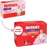 Підгузки-трусики для дівчаток Huggies Little Movers Pants 5 (12-17 кг) 96 шт. - Pampik - 3