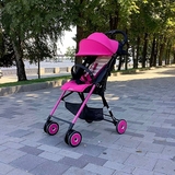 Прогулочная ультралегкая коляска Combi F2 Plus, розовый (116250) - Pampik - 10