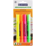 Набір текстових маркерів Centropen Fax, 4 шт. (8852/4/BL) - Pampik