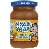 Пюре Чудо-Чадо Груша-яблуко, без цукру, 170 мл - Pampik
