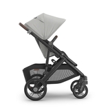 Універсальна коляска 2в1 Uppababy Vista V3 Savannah Pearl Gray Jacquard/Carbon Frame/Chestnut Leather (0303-VIS-EU- SAV ) - Pampik - 7