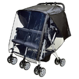 Дождевик на коляску двойню Combi, прозрачный (81243) - Pampik